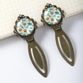 thumbnail image 3 of Daisies Copper-Colored Stainless Steel Lace Bookmarks Set - Gift for Book Lovers and Readers - Includes 2 Book Accessories, 3 of 5