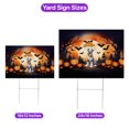 thumbnail image 5 of Mummy Schnauzer Happy Halloween with Pumpkins Bats Spooky Fun Yard Sign Miniature Schnauzer Dog Lover Outdoor Home Lawn Garden Porch Decor - 00019, 5 of 5