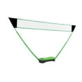 thumbnail image 1 of koolsoo Portable Badminton Net Badminton Set No Tools or Stakes Required Foldable Standard Training Net for Indoor Outdoor Court Yard ONLY Net, 1 of 9