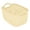 Beige, variant on XINGAG Woven Storage Basket Storage Box with Reinforced Handle, Waterproof Woven Storage Basket, Decorative Household Organizer for Bedroom Bathroom Closet Living Room