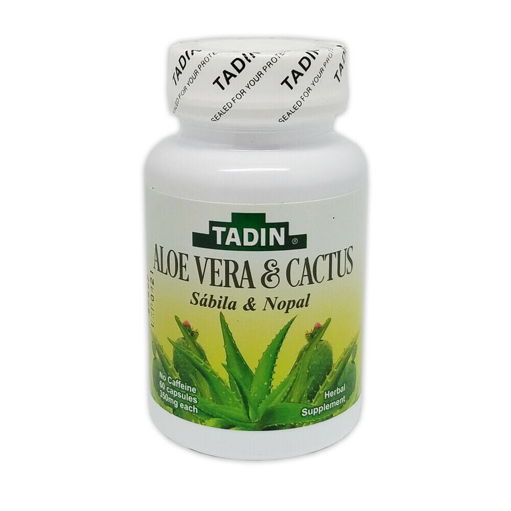 Tadin Aloe Vera & Cactus Herbal Supplement Fat Burn ...