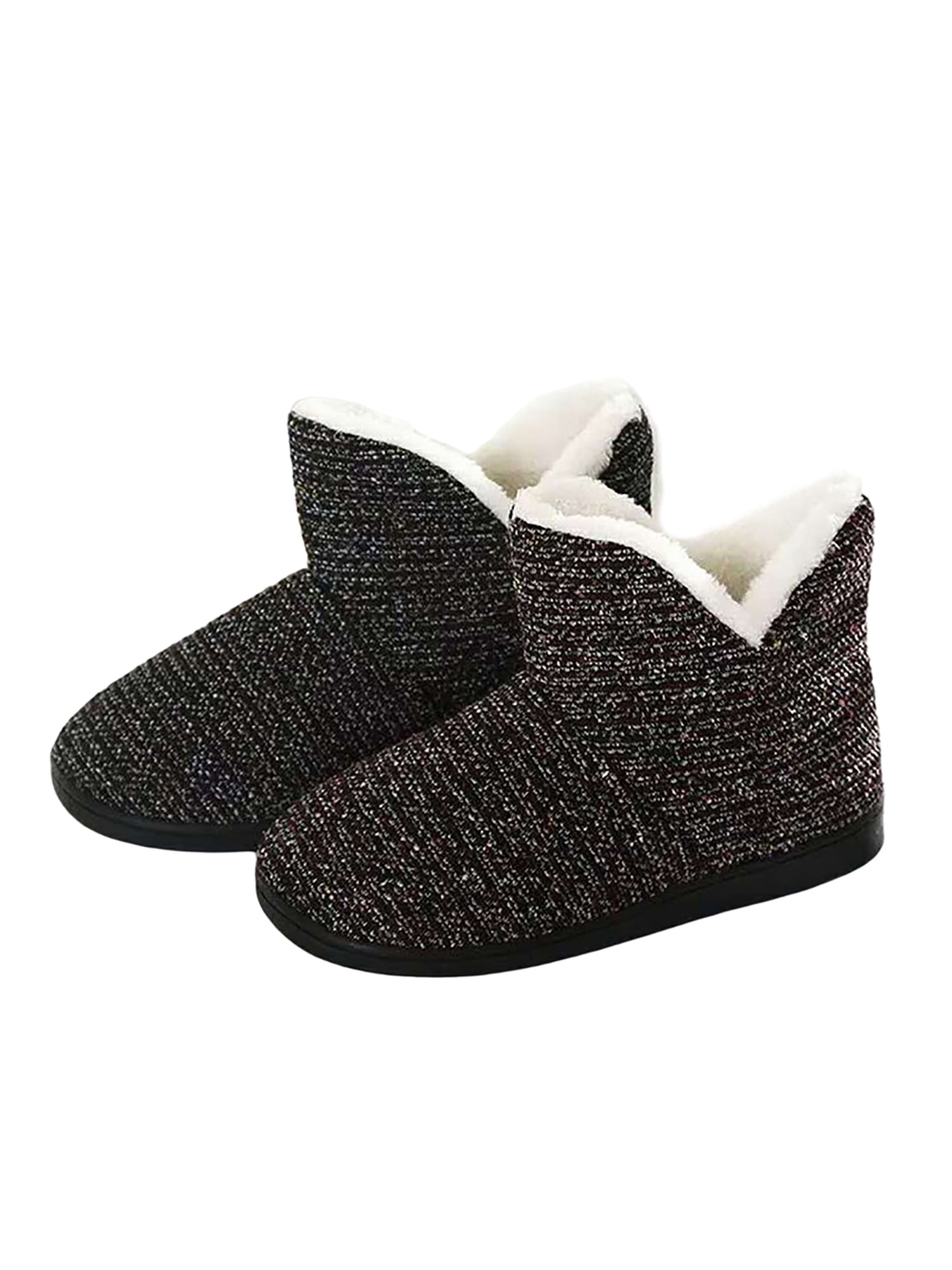 Fashion Winter Women Slippers Shoes Unisex Fur Boots Home Female Warm Short  Plush Men Indoor Cotton Shoes Ankle Boots Feminina Botas-Khaki @ Best Price  Online | Jumia Egypt