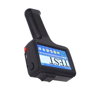 Handheld Inkjet Printer, Simple UI Interface Handheld Coding Machine  for Wood Acrylic Fabric
