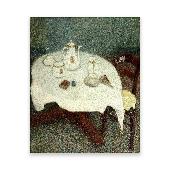 Tea Time by Leon De Smet- Famous Canvas Print- Reproduction of Famous Painting- Wall Art Pictures for Living Room
