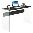 thumbnail image 3 of Convenience Concepts SoHo Console Table/Desk in Black Wood Finish, 3 of 7