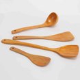 thumbnail image 2 of Espátula de Madera para Cocinar - Madera Dura Ideal para Estufa, Utensilios de Cocina y Wok - Volteador de Madera JAMW Sencillez, 2 of 4