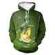 thumbnail image 4 of Sudadera con capucha con estampado de fruta, aguacate y limón, para hombre, ropa con estampado 3D de fresa y naranja, novedad en sudaderas con capucha para mujer, moda Harajuku y2k, 4 of 5