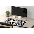 thumbnail image 5 of White Black Cow Pattern Desk Pad, Personalized Desk Mat, Cow Print Desk Mat, Cute Desk Pad, Extended Gaming Mouse Pad (35.5x15.7 in), Large Non-Slip Rubber Base Mousepad with Stitched Edges, 5 of 6