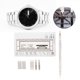 thumbnail image 3 of Juego de reparación de relojes kit de reparación de relojes kit de reparación de relojes para uso doméstico Uso profesional Trabajadores de reparación de relojes Relojeros ANGGREK Otros, 3 of 8