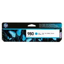 HP 980 Cyan Original Ink Cartridge, ~6,600 pages, D8J07A