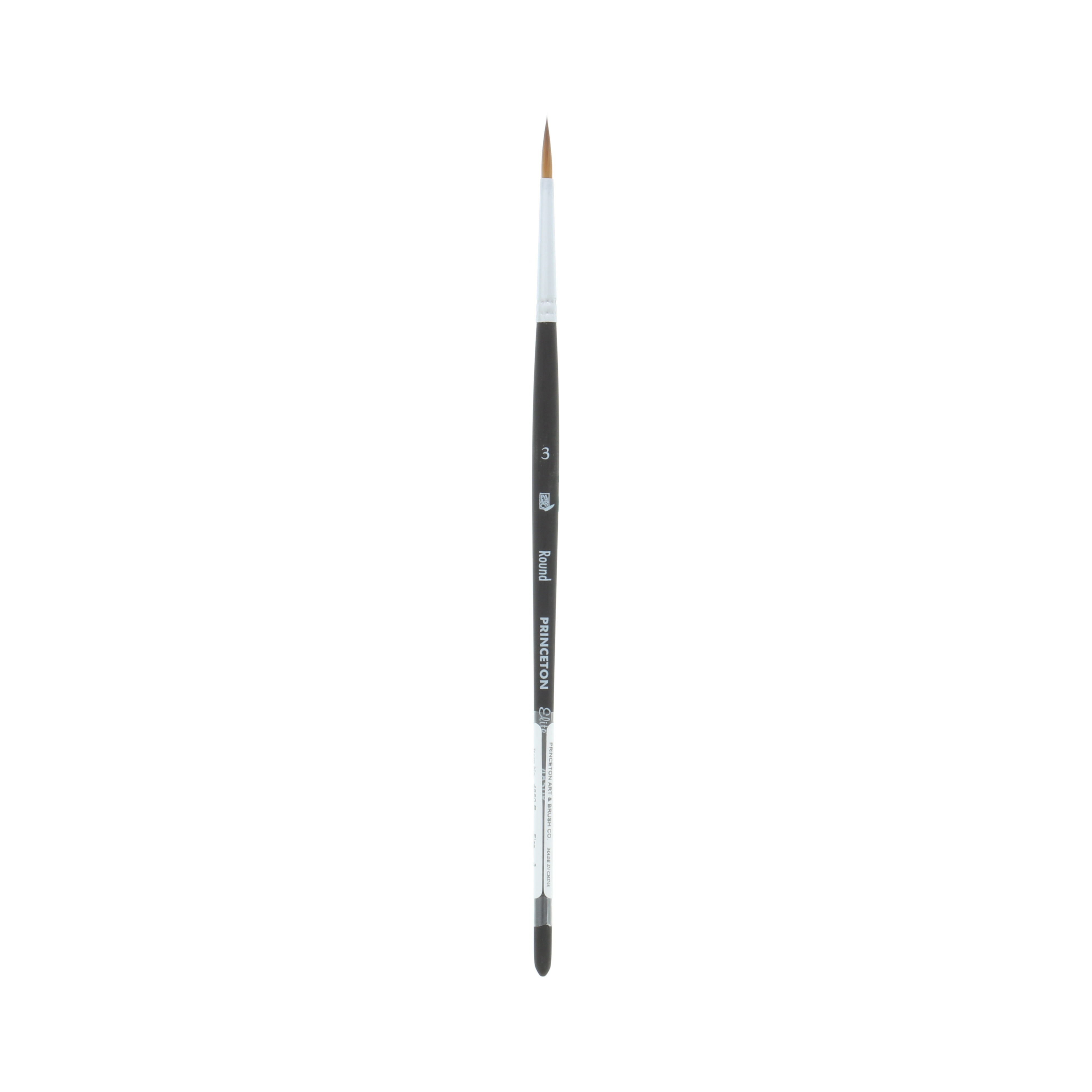 Princeton Brush Elite Synthetic Kolinsky Sable Watercolor Brush, Round