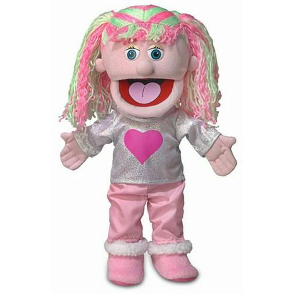 Silly Puppets Kimmie 14" (pink)