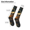 thumbnail image 2 of Rocae Adorable Otter Pair Hug for Novelty Casual compression Socks For Women Men Contrast Color Stockings, 2 of 6