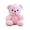 Pink, variant on Teddy Bear Plush Stuffed Animal 6in/15cm - Soft Short Plush with Weighted Bottom, Adorable Desk Decor for Bedroom, Living Room, Office, Car, Gift for Birthday, Graduation