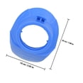 thumbnail image 4 of WRITWAA Wiper Fluid Cap Plastic Sky-blue for Vehicle Maintenance 1Pack, 4 of 8