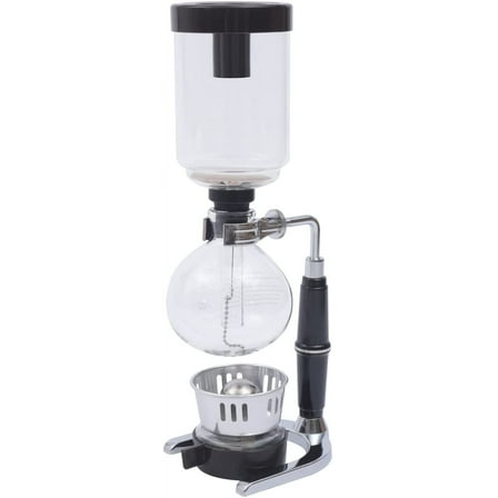 Siphon Syphon Coffee Maker Tabletop Glass Technica Siphon Pot Coffee Maker Syphon Vacuum Coffee Maker (3 cups (360 ml))