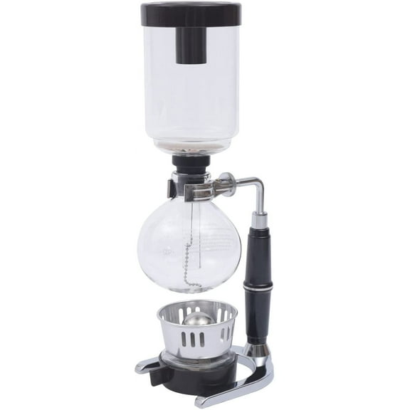 Siphon Syphon Coffee Maker Tabletop Glass Technica Siphon Pot Coffee Maker Syphon Vacuum Coffee Maker (3 cups (360 ml))