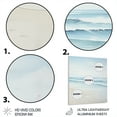 thumbnail image 3 of Designart "Beach Photo Calm Waters I" Nautical & Beach Metal Wall Art Prints, 3 of 5