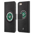 thumbnail image 1 of Head Case Designs Officially Licensed NHL Dallas Stars Puck Texture Leather Book Wallet Case Cover Compatible with Apple iPhone 6 Plus / iPhone 6s Plus, 1 of 6