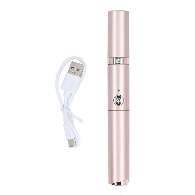 2 in 1 Electric Heated Eyelash Curler, Long Lasting Eyebrow Makeup Tool, Ideal for Travel and Home, Gold