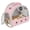 Pink, variant on Bearded Dragon Carrier, Reptile Travel Bag with Built-in Thermometer Hygrometer, Breathable Small Animal Carrier with Clear View Window, Portable Lizard Habitat for Ball Python