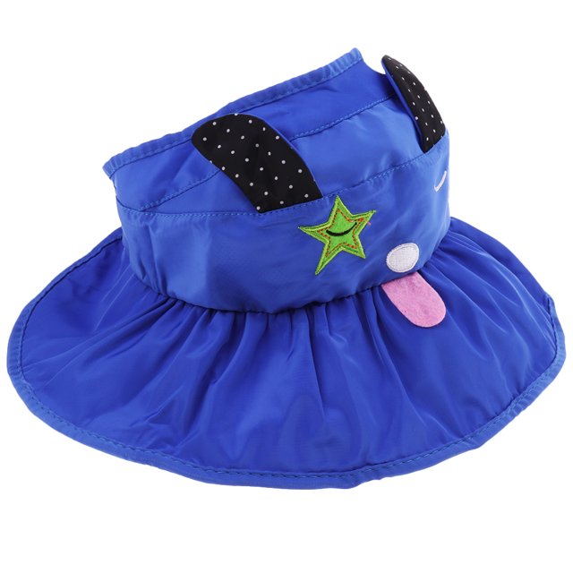 Gorro de Ropa Verano Sombrero de Visera Juegos de Construcción Muñecas Accesorios Azul Baoblaze Casquillo que acampa del verano