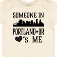 thumbnail image 4 of Inktastic Portland Oregon Someone Loves Me Skyline Boys or Girls Baby Bodysuit, 4 of 5