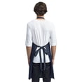 thumbnail image 2 of Artisan Collection by Reprime RP126 Jeans Stitch Denim Bib Apron with Pockets-Indigo Denim, 2 of 3