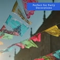 thumbnail image 6 of Mexican Party Banners (5 Pack with 10 Tissue Paper Flags per Banner) - Papel Picado Mexicano by Fiesta Wraps, 6 of 7