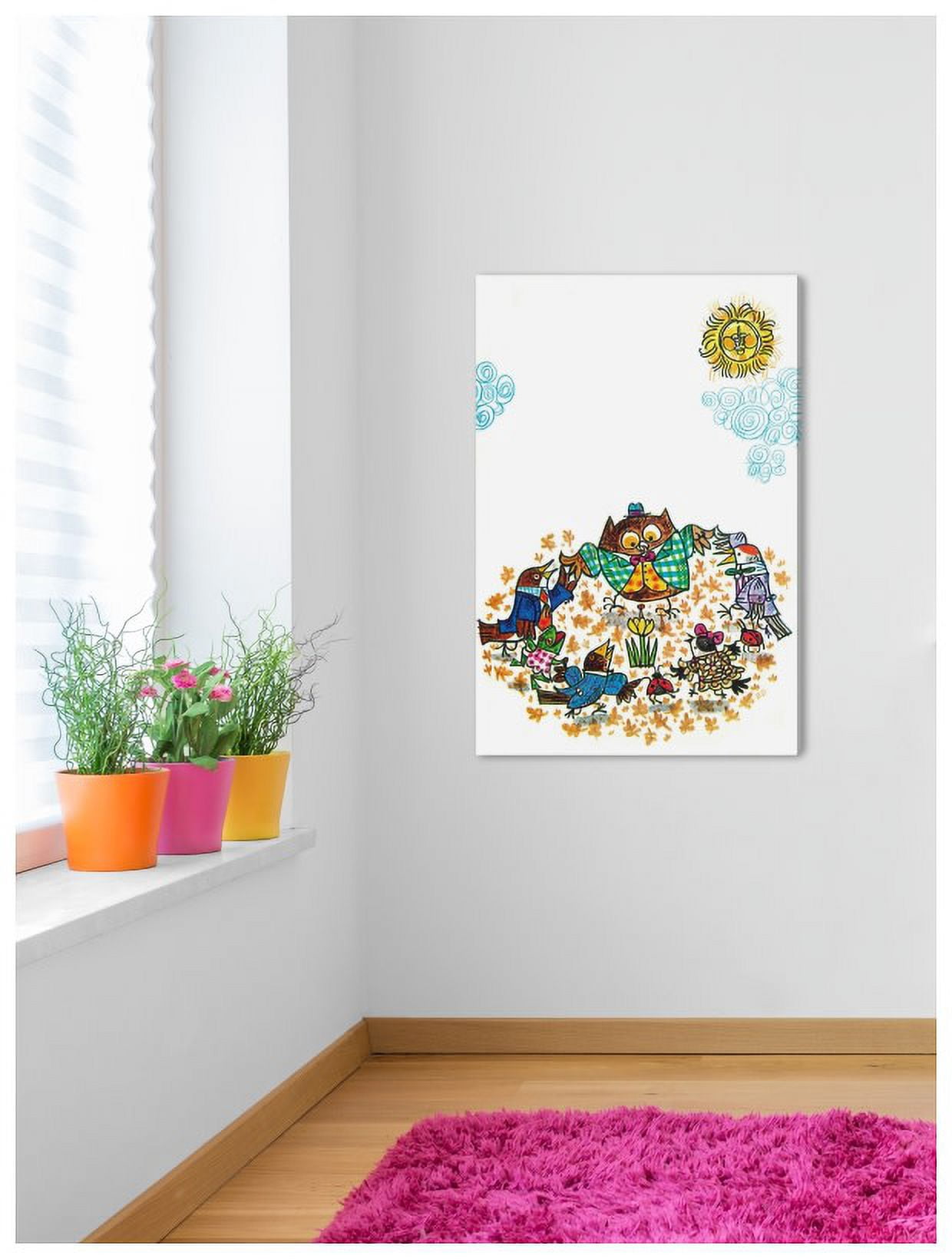Marmont Hill "Forest Friends" by Curtis Painting Print on Canvas