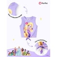 thumbnail image 4 of Set de ropa Disney Princess Rapunzel para niña de 3 a 4 años, morado, 4 of 9