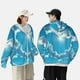 thumbnail image 4 of Balery Heart Shaped Cloud Sudadera ligera de manga larga con capucha y protección solar UPF 50+ para hombre y mujer, ideal para pesca y running-Large, 4 of 7