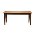 thumbnail image 3 of International Concepts Shaker Styled Bench in Cinnamon/Espresso, 3 of 6