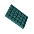 thumbnail image 1 of kurtrusly Wood Velvet Display Tray Durable And Exquisite Craft Wide Display Space For Rings Bracelets Green 1Set, 1 of 6