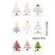 thumbnail image 3 of Paquete de 9 Pegatinas Navideñas para Ventanas | Pegatinas Navideñas Coloridas de Pvc | Decoraciones Navideñas Translúcidas Reutilizables para Centros Comerciales, Hogar, Oficina y Decoración de Temp, 3 of 6