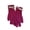 J-852 Hot Pink, variant on Children Bow Pattern Knitted Gloves, Khaki Soft Winter Mittens