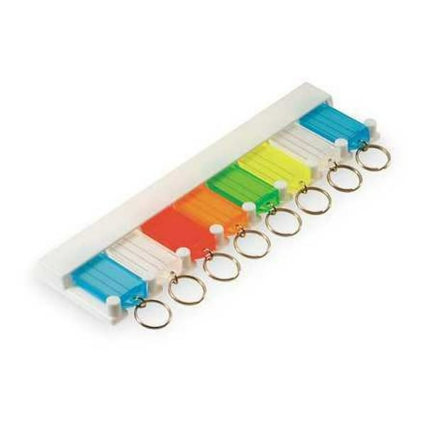LUCKY LINE PRODUCTS 60580 8 tag Key Tag Rack, multi