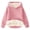 Pink, variant on Miluxas Boys Girls Winter Sherpa Lined Hoodies Kid's Fleece Pullover Hooded Sweatshirt
