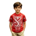 thumbnail image 3 of Lullu Boys Dragon Graphic Tee Short Sleeve Round Neck T-Shirt Summer Tshirt, Sizes 2-13, 3 of 3