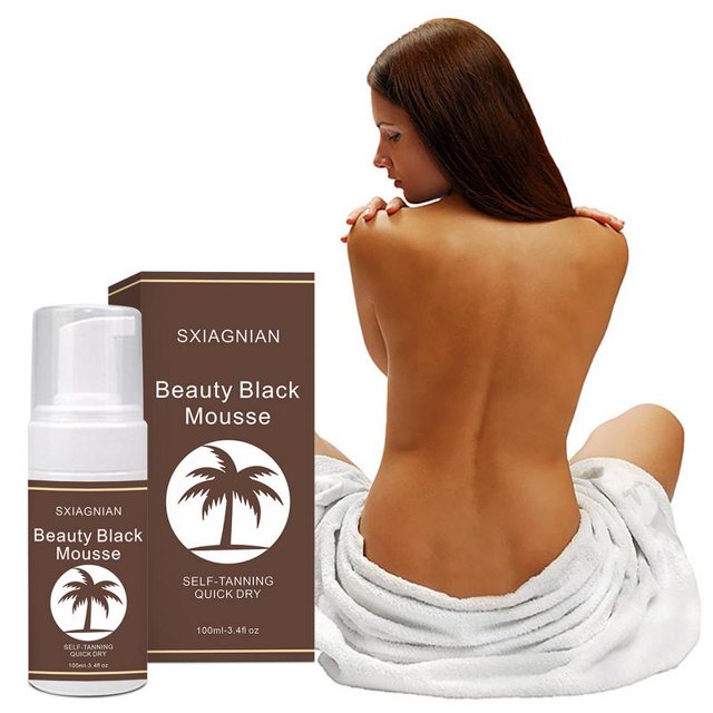 Bronceador corporal autobronceador para la piel bronceado falso de larga duración loción bronceadora sin sol Crema Corporal protector solar bronceador cuidado de la piel Fivean unisex