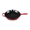 thumbnail image 1 of Skillet Le Creuset, hierro fundido esmaltado Signature, 2,2 L, color cereza, 1 of 5