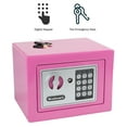 thumbnail image 5 of Stalwart Digital Security Safe Box for Valuables - Compact Steel Lock Box with Electronic Combination Keypad, Pink, 5 of 7