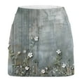 thumbnail image 5 of Mqqzkk Women's Floral Skorts Skirts Inner Shorts Tennis Skort Running Sports Pickleball Skirt Athletic Sports Shorts Skirts, 5 of 6