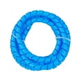thumbnail image 1 of Tignapoo 8mm x 2M Spiral Cable Wrap Tube, PP Wire Organizer, Multi-Color Cable Management Sleeve, Blue, 1 of 6