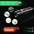 thumbnail image 2 of Bike Lights,Ultra Bright USB Rechargeable Bike Light Set, Powerful Bicycle Front Headlight and Back Taillight, 4 Light Modes, Easy to Install for Men Women Road Mountain Cycling Black, 2 of 10