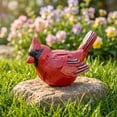 thumbnail image 2 of Resin Garden Bird Statue for Yard Patio Decor, Hand-Painted Outdoor Figurine, Wildlife Ornament for Garden, Weatherproof and Durable, Adds Natural Charm to Outdoor Spaces, 2 of 5