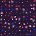 thumbnail image 1 of Ahgly Company Machine Washable Indoor Square Transitional Purple Jam Purple Area Rugs, 8' Square, 1 of 7