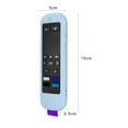 thumbnail image 6 of Skymirror Protective Cover Comfortable Grip with Strap Stain-resistant Shockproof Anti-slip Texture Effective Protection No Yellowing Smart TV Remote Control Silicone Case for ROKU Ultra 2022, 6 of 8