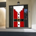 thumbnail image 5 of Christmas Door Decoration Door Cover Hanging Cloth Holiday Party Layout Scene Background Cloth, 5 of 5
