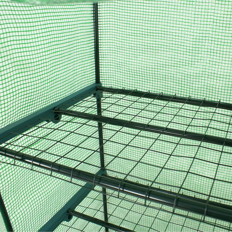 ZENY 4 Tiers Mini Garden Greenhouse, Anti-UV PE Cover, Waterproof